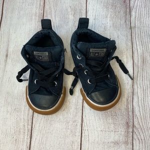 Baby size 5 converse shoes